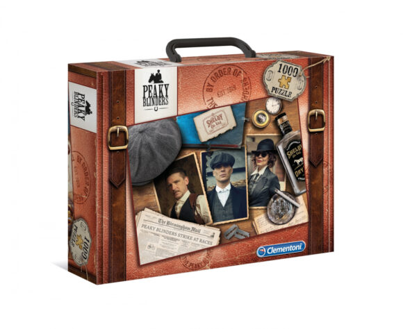 Puzzle 1000 elementów w walizce Clementoni In Valigetta Peaky