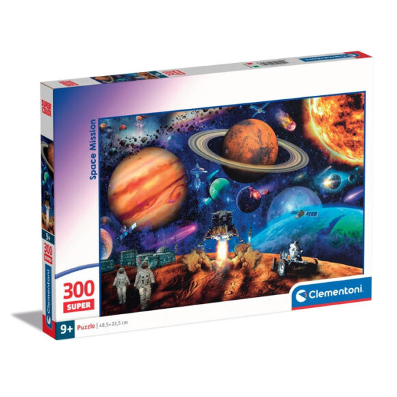 PUZZLE 300 ELEMENTÓW SUPER NOLI SPACE MISSION MISJA KOSMICZNA