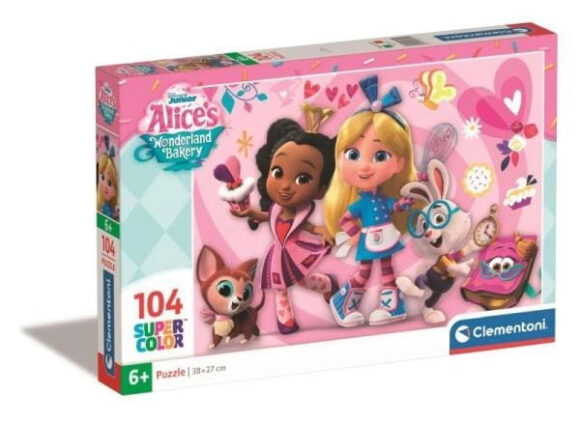 PUZZLE 104 ELEMENTY  Czarodziejska cukiernia Alicji 2022