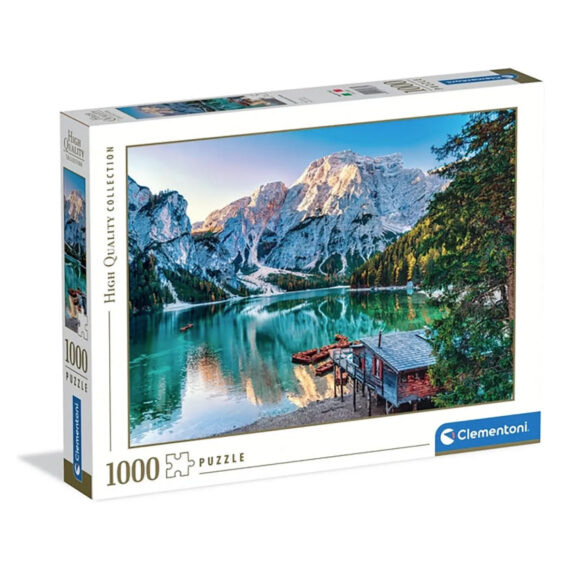 PUZZLE 1000 ELEMENTÓW HQC JEZIORO GÓRY KRAJOBRAZ CLEMENTONI