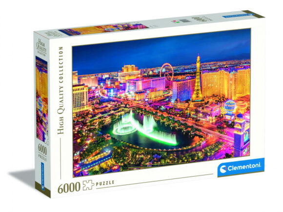 Puzzle 6000 elementów Las Vegas Clementoni