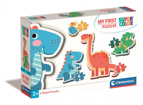 Puzzle  2-3-4-5  MOJE PIERWSZE PUZZLE DINOZAURY
