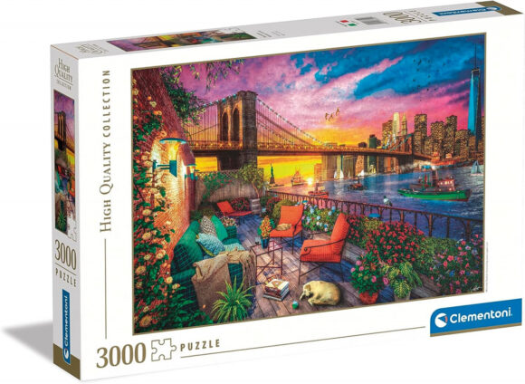 PZL 3000 EL MANHATTAN BALCONY SUNSET ZACHÓD SŁOŃCA