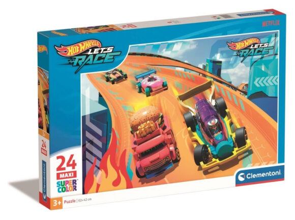 Puzzle 24 elementy MAXI HOTWHEELS