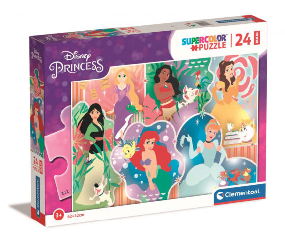 Puzzle MAXI 30 elementów Princess Księżniczki Disney