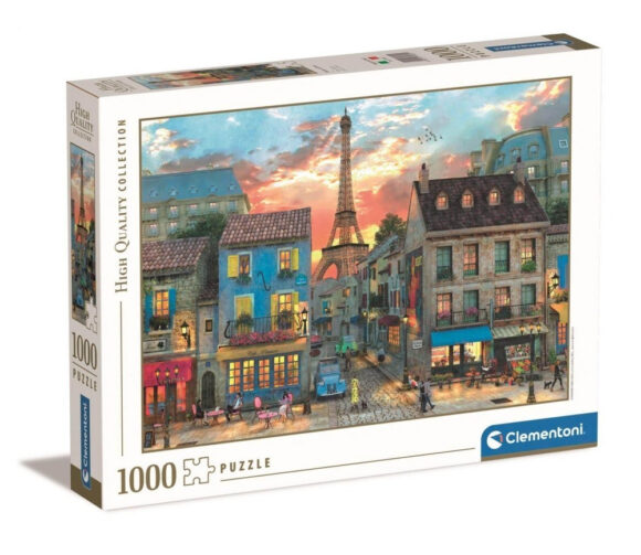 Puzzle 1000 ELementów HQC STREETS OF PARIS 2024 PARYŻ