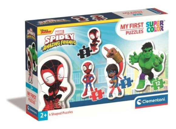 PUZZLE 3-6-9-12 MOJE PIERWSZE PUZZLE SPIDEY I SUPER KUMPLE