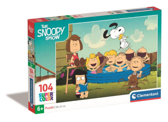 PUZZLE 104 ELEMENTY PEANUTS FISTASZKI CLMENTONI
