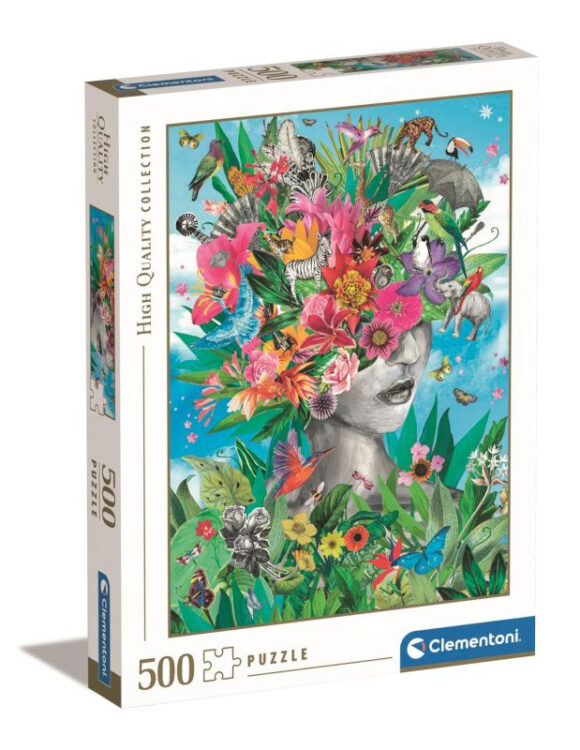 PUZZLE 500 ELEMENTÓW HEAD IN THE JUNGLE