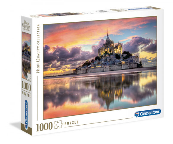 Puzzle 1000 elementów HQ Le Magnifique Mont Saint-Michel