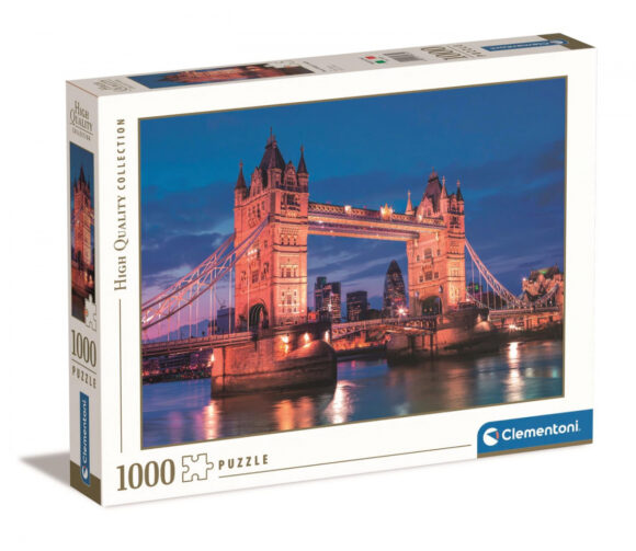 Puzzle 1000 elementów Clemmentoni Tower Bridge Most Londyn