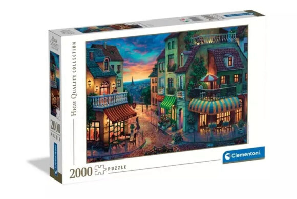 PUZZLE 2000 ELEMENTÓW HQC WANDERING AROUND PARIS PARYŻ CLEMENTONI