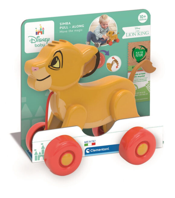 ZABAWKA DLA DZIECI SIMBA NA KÓŁKACH CLEMENTONI
