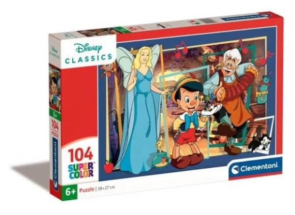 PUZZLE 104 ELEMENTY DISNEY PINOCCHIO PINOKIO