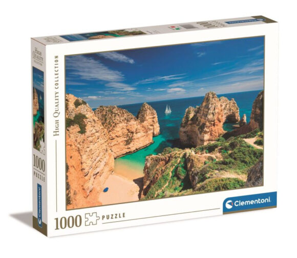 PUZZLE 1000 ELEMENTÓW HQC ALGARVE BAY -2024 PLAŻA WYBRZEŻE