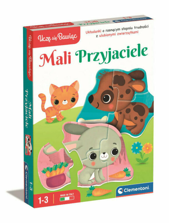 ZABAWKA EDUKACYJNA DLA DZIECI  MALI PRZYJACIELE CLEMENTONI