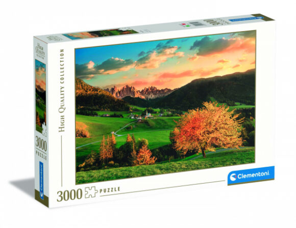 Puzzle 3000 elementów Clementoni THE ALPS Alpy