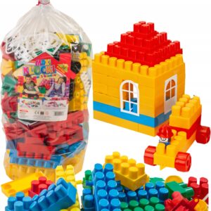 Klocki Plastikowe Giganty Mega Duże 140 elementów