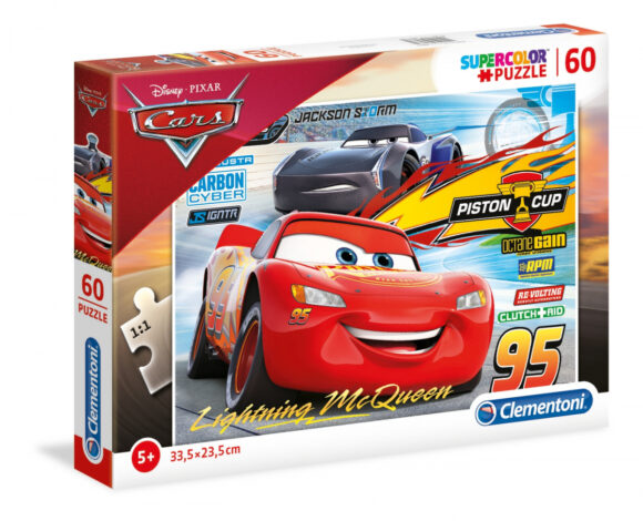 Puzzle 60 elementów CARS 3 Auta 3 Zygzak