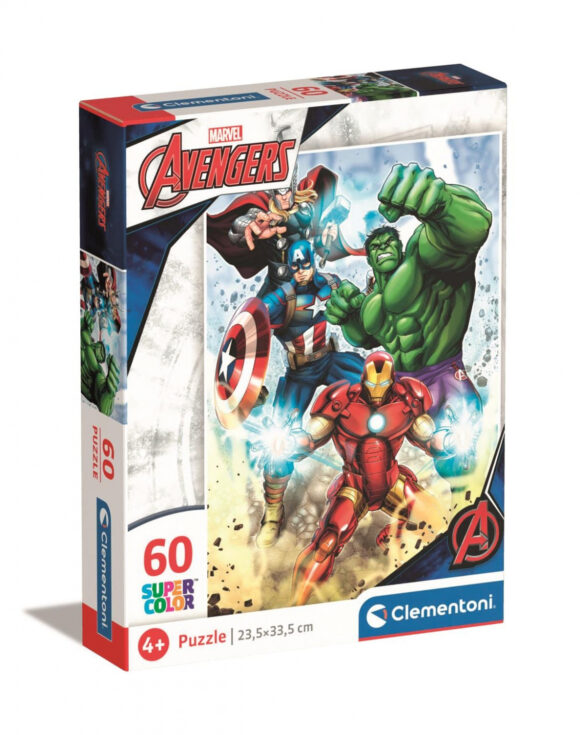 Puzzle 60 elementy Clementoni MARVEL AVENGERS